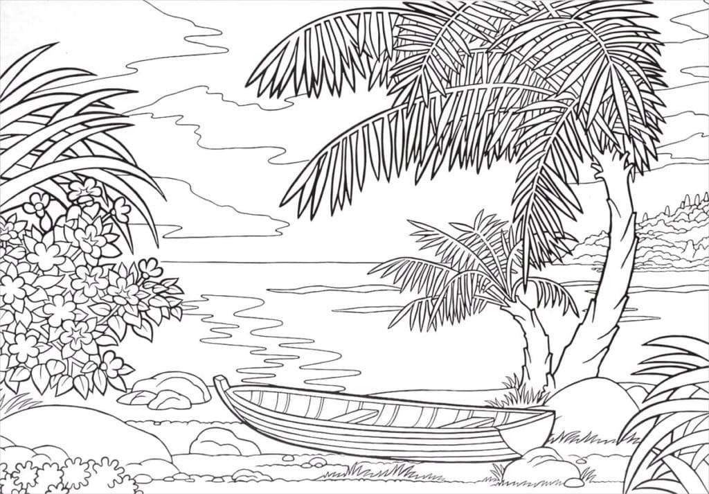 Coloring page: Sea (Nature and Seasons) #193509 - Free Printable Coloring Pages