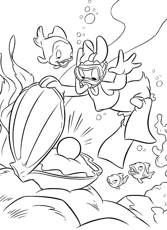 Free printable Seabed coloring page #160176 from Nature and Seasons collection