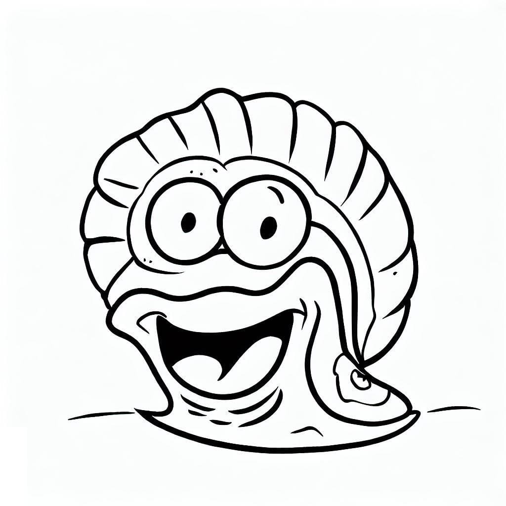 Free printable Shell coloring page #185453 from Nature and Seasons collection