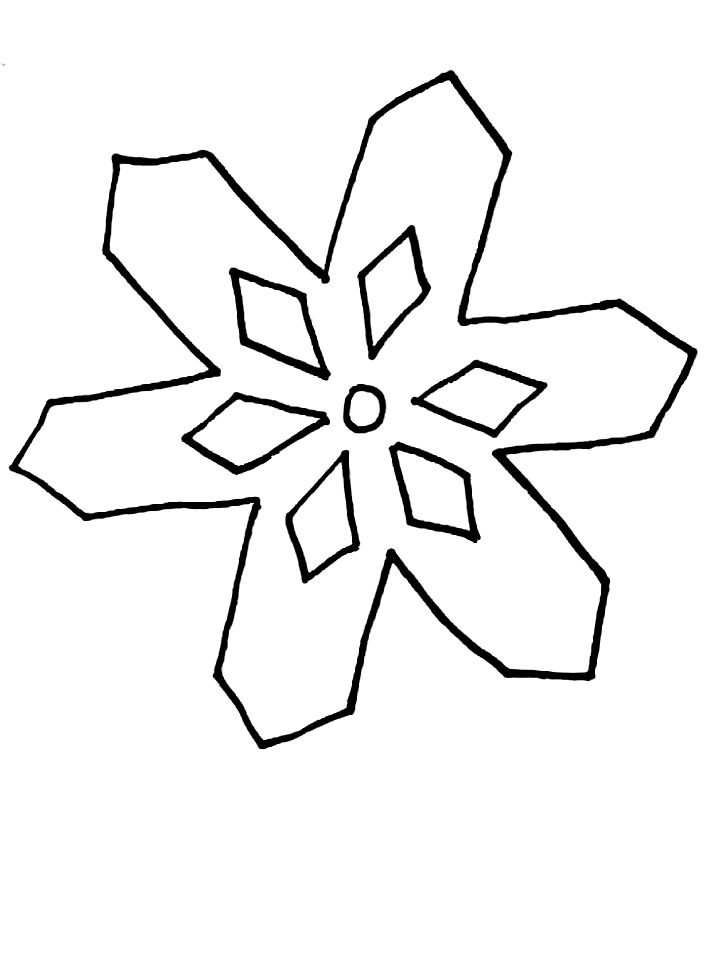 Free printable Snowflake coloring page #160479 from Nature and Seasons collection Free printable Snowflake coloring page #160479 from Nature and Seasons collection