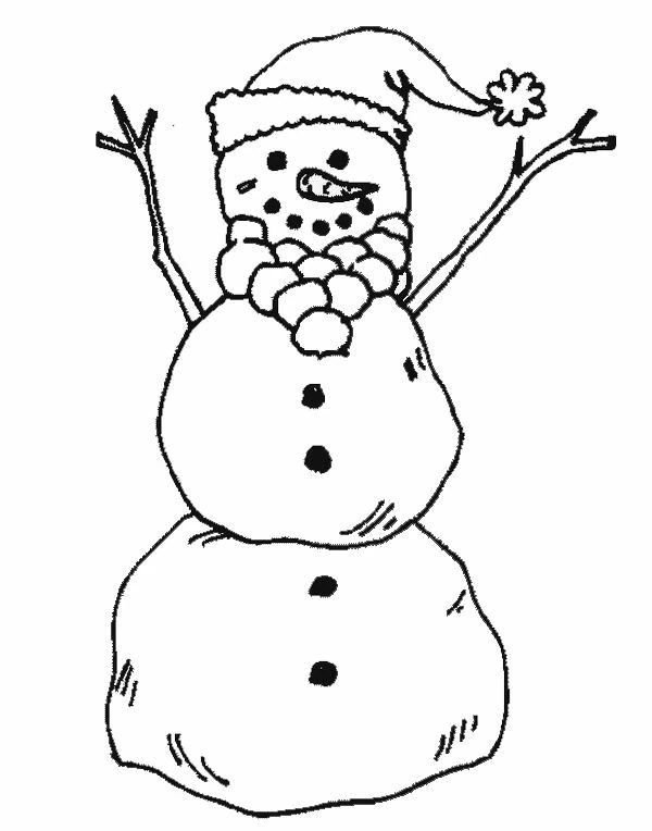 Free printable Snowman coloring page #89321 from Nature and Seasons collection Free printable Snowman coloring page #89321 from Nature and Seasons collection