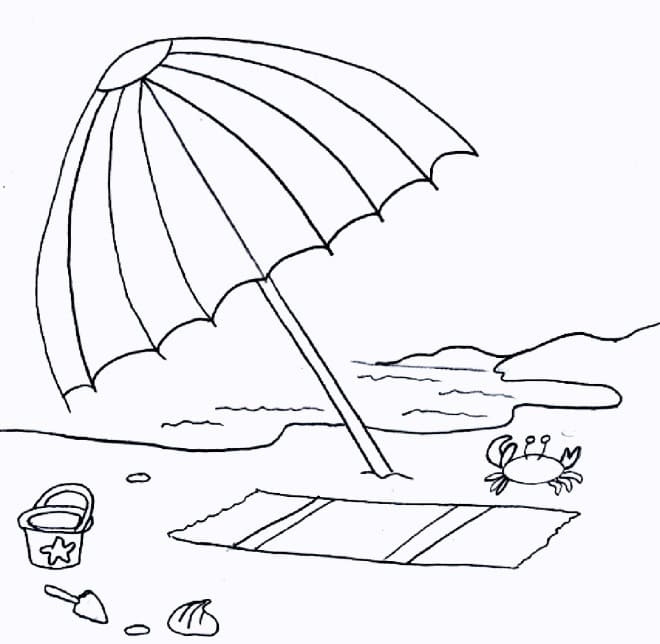 Free printable Summer coloring page #177250 from Nature and Seasons collection Free printable Summer coloring page #177250 from Nature and Seasons collection