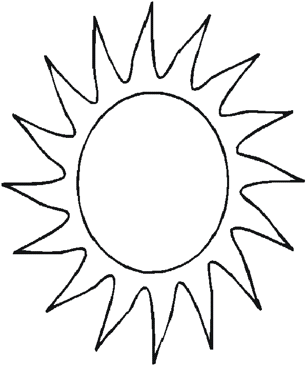 Free printable Sun coloring page #157918 from Nature and Seasons collection