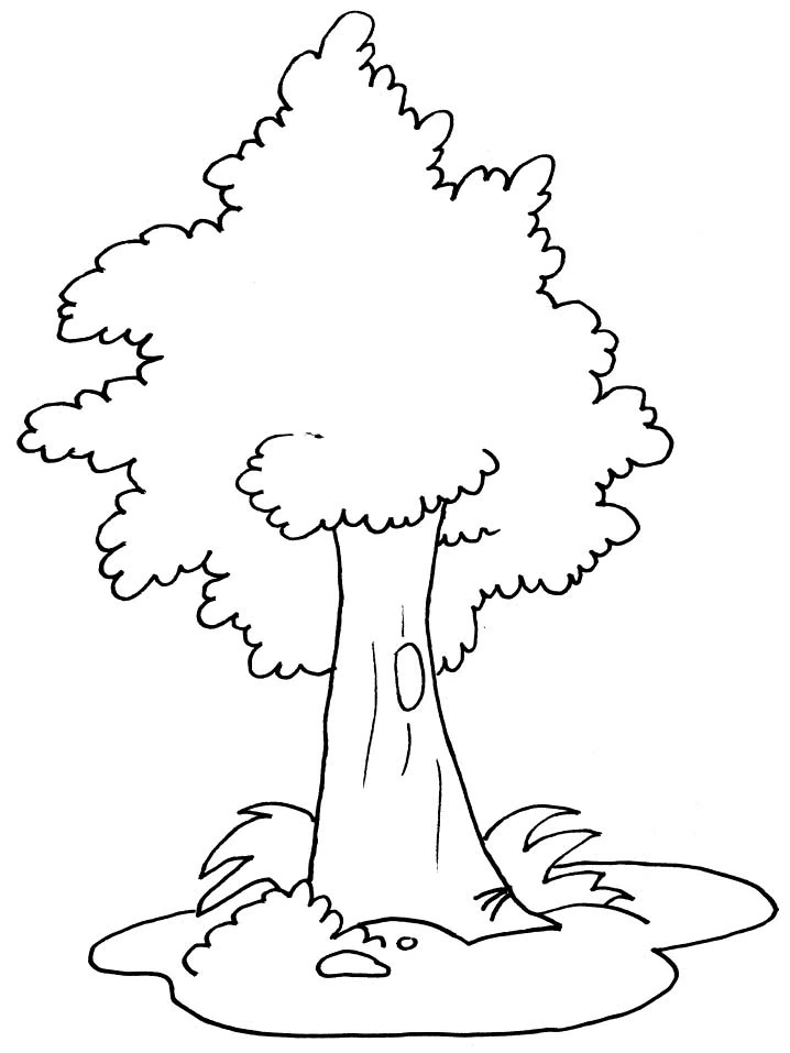 Free printable Tree coloring page #154680 from Nature and Seasons collection Free printable Tree coloring page #154680 from Nature and Seasons collection