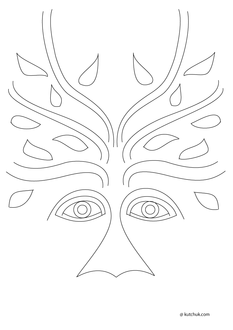 Free printable Tree coloring page #154823 from Nature and Seasons collection