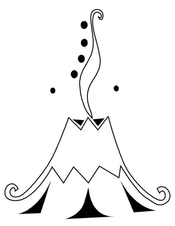 Free printable Volcano coloring page #166735 from Nature and Seasons collection