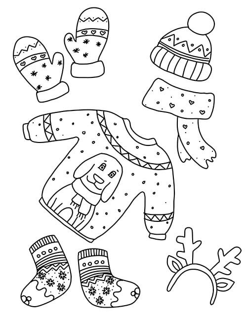 Free printable Winter Season coloring page #181183 from Nature and Seasons collection Free printable Winter Season coloring page #181183 from Nature and Seasons collection