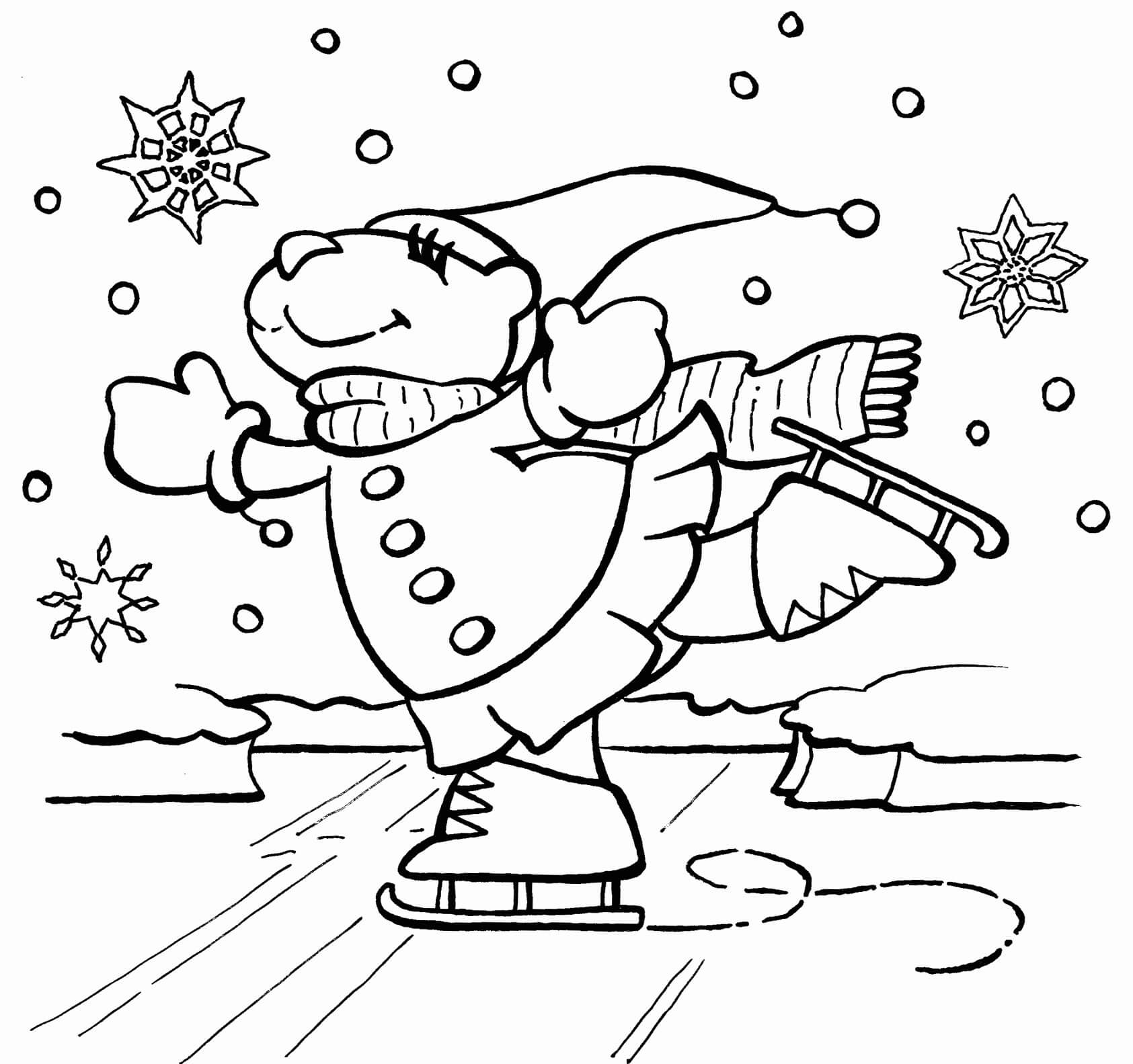 Free printable Winter Season coloring page #181207 from Nature and Seasons collection