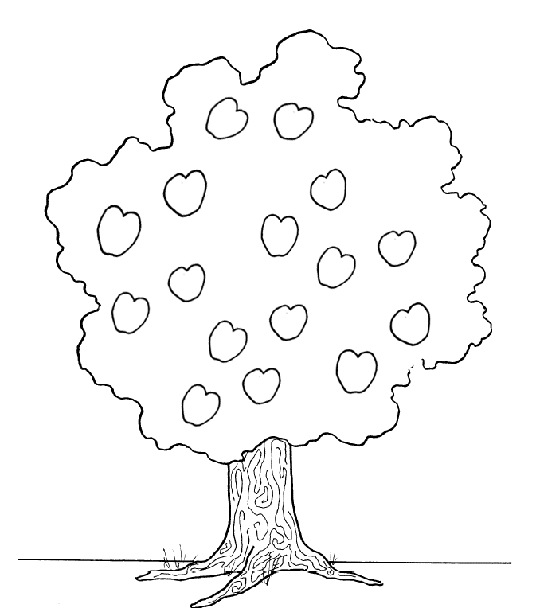 Coloring page: Apple tree (Nature) #163739 - Free Printable Coloring Pages
