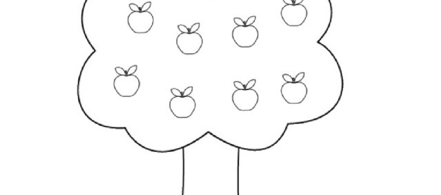 Coloring page: Apple tree (Nature) #163755 - Free Printable Coloring Pages