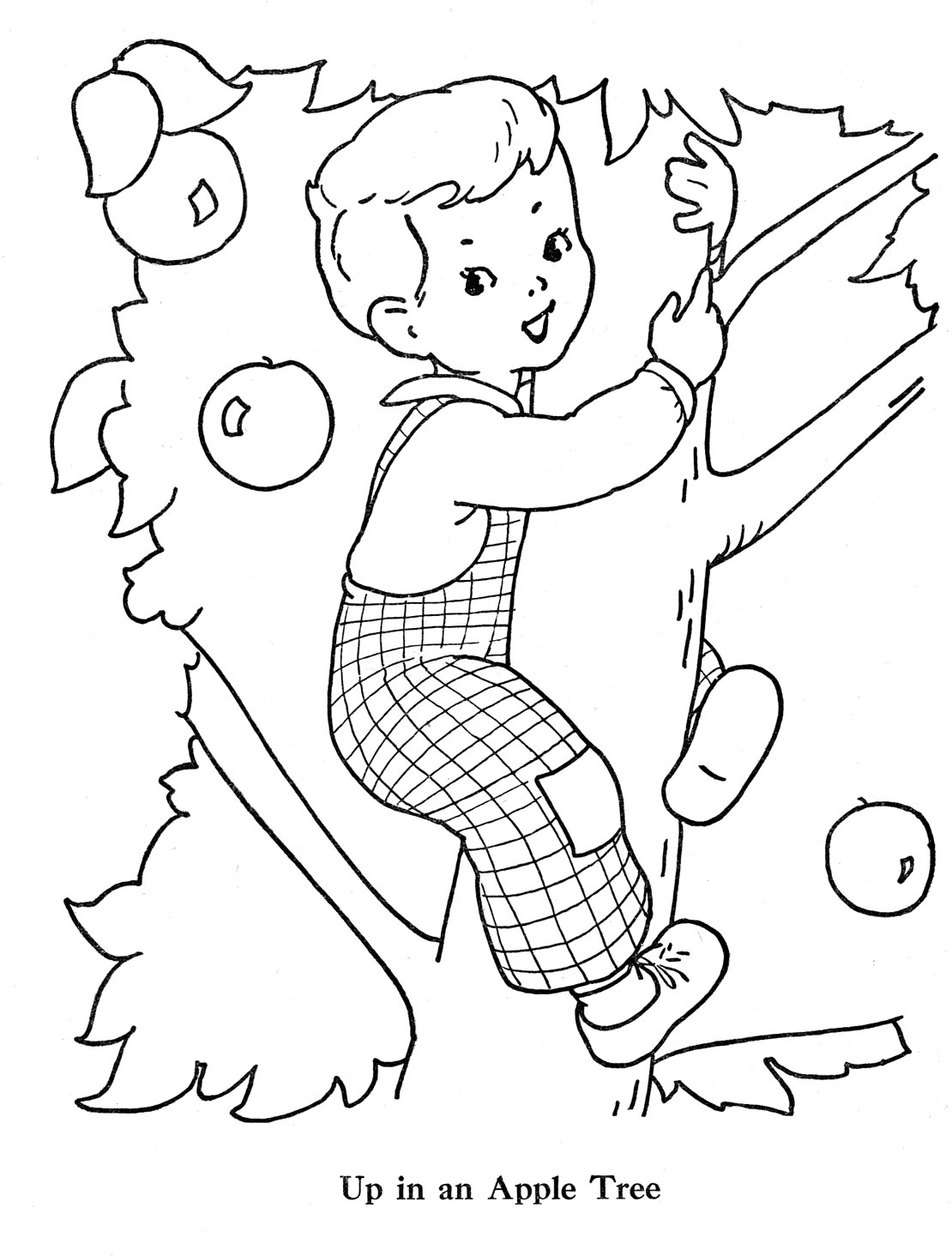 Coloring page: Apple tree (Nature) #163795 - Free Printable Coloring Pages