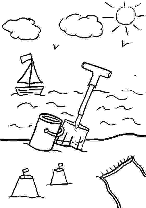 Coloring page: Beach (Nature) #159040 - Free Printable Coloring Pages