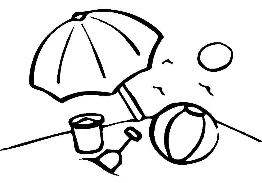 Coloring page: Beach (Nature) #159075 - Free Printable Coloring Pages