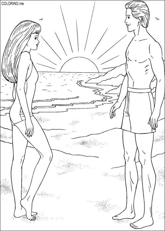 Coloring page: Beach (Nature) #159250 - Free Printable Coloring Pages