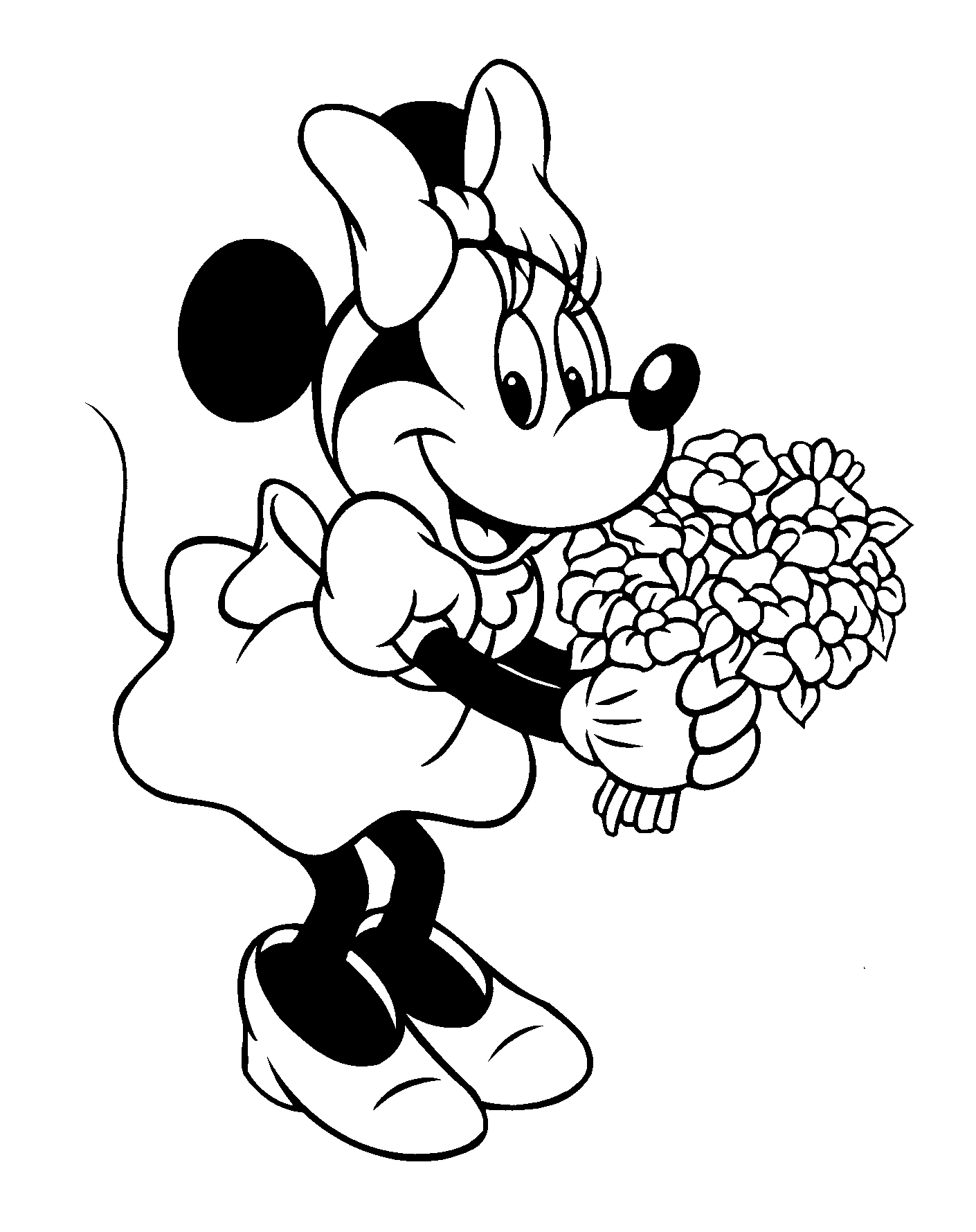 Coloring page: Bouquet of flowers (Nature) #160916 - Free Printable Coloring Pages