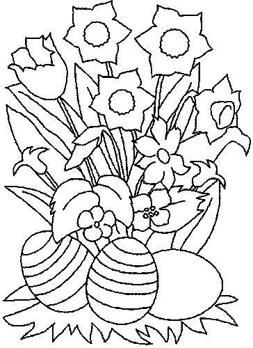 Coloring page: Bouquet of flowers (Nature) #160952 - Free Printable Coloring Pages