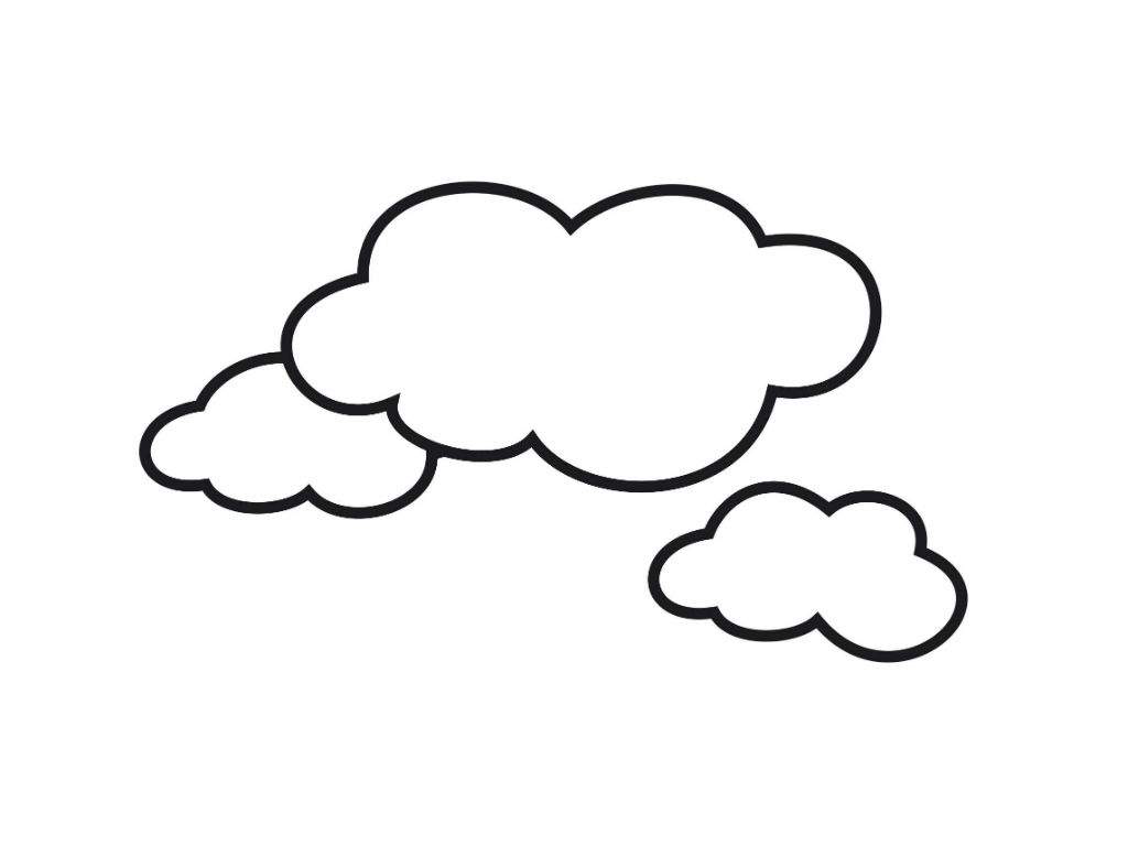 Coloring page: Cloud (Nature) #157302 - Free Printable Coloring Pages