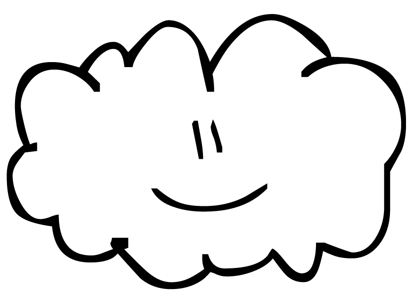 Coloring page: Cloud (Nature) #157340 - Free Printable Coloring Pages
