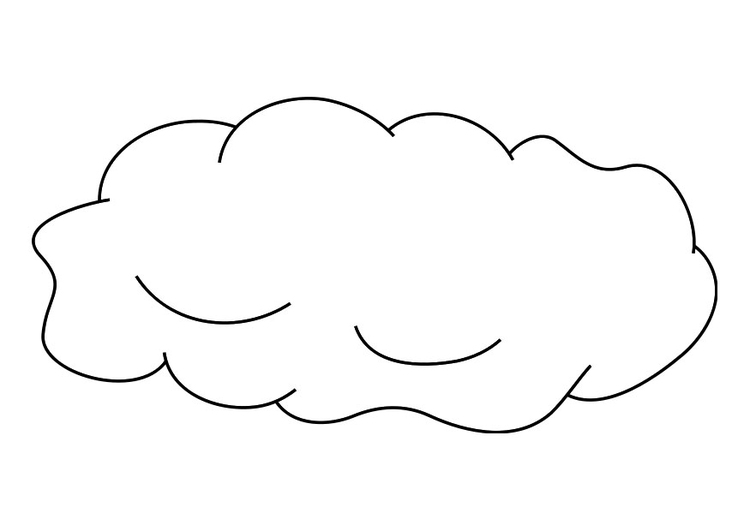 Coloring page: Cloud (Nature) #157341 - Free Printable Coloring Pages