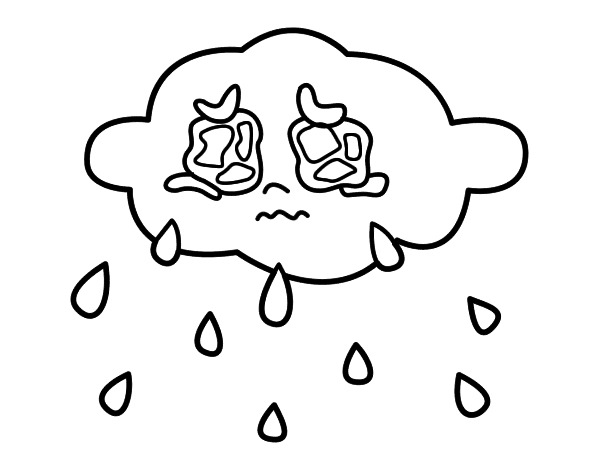 Coloring page: Cloud (Nature) #157348 - Free Printable Coloring Pages