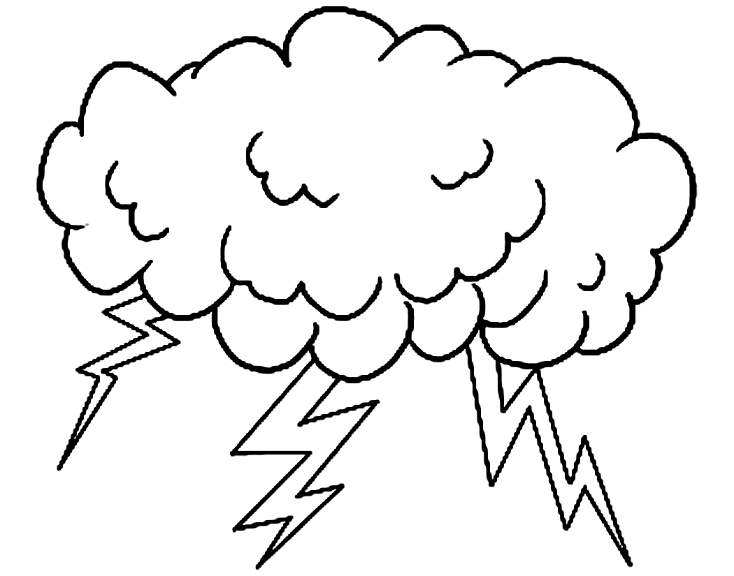 Coloring page: Cloud (Nature) #157354 - Free Printable Coloring Pages