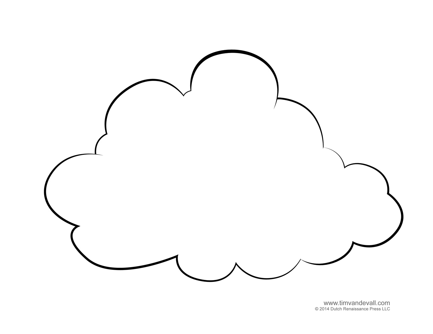 Coloring page: Cloud (Nature) #157356 - Free Printable Coloring Pages