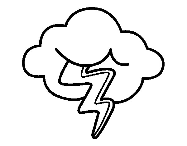 Coloring page: Cloud (Nature) #157360 - Free Printable Coloring Pages