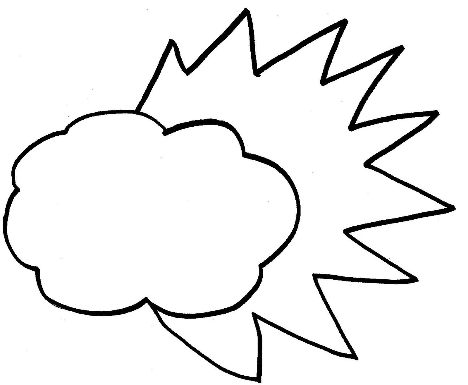 Coloring page: Cloud (Nature) #157383 - Free Printable Coloring Pages