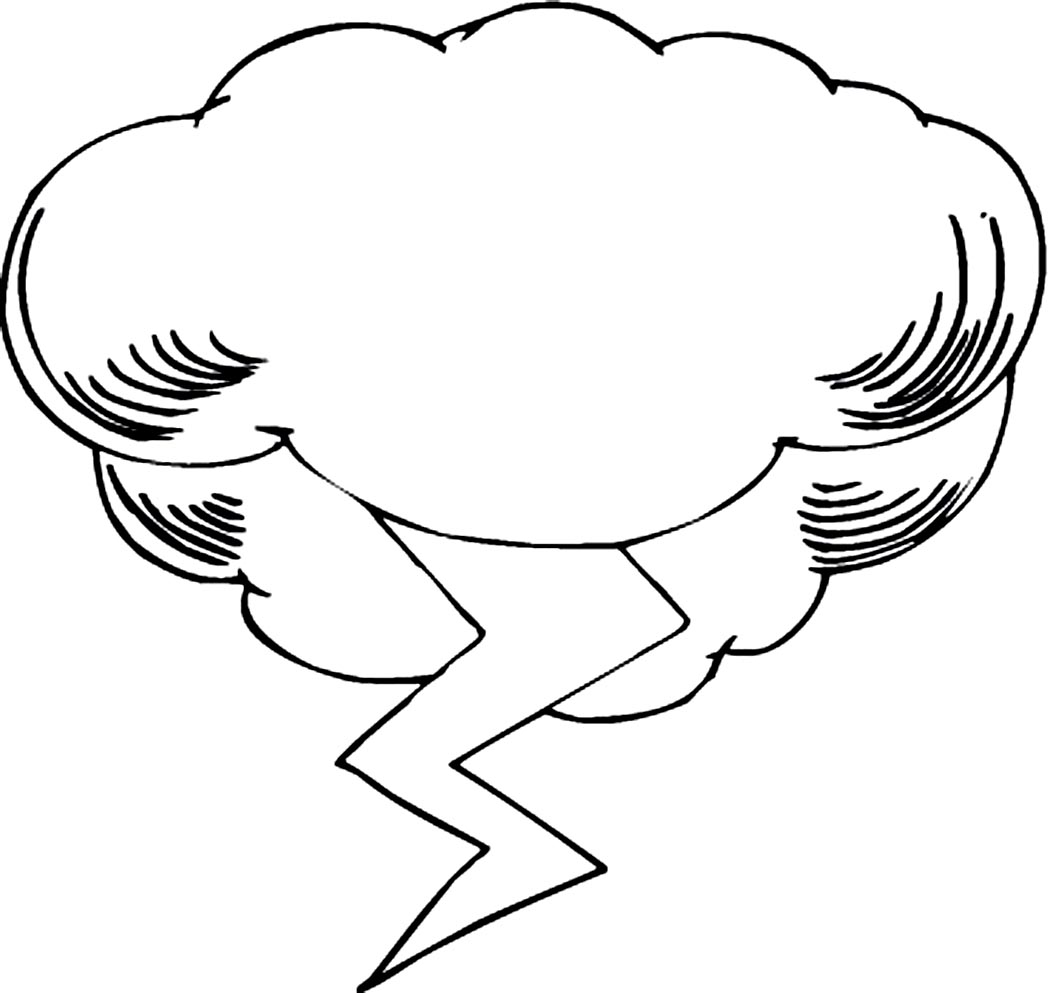 Coloring page: Cloud (Nature) #157406 - Free Printable Coloring Pages