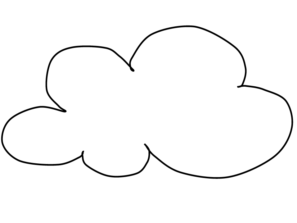 Coloring page: Cloud (Nature) #157425 - Free Printable Coloring Pages