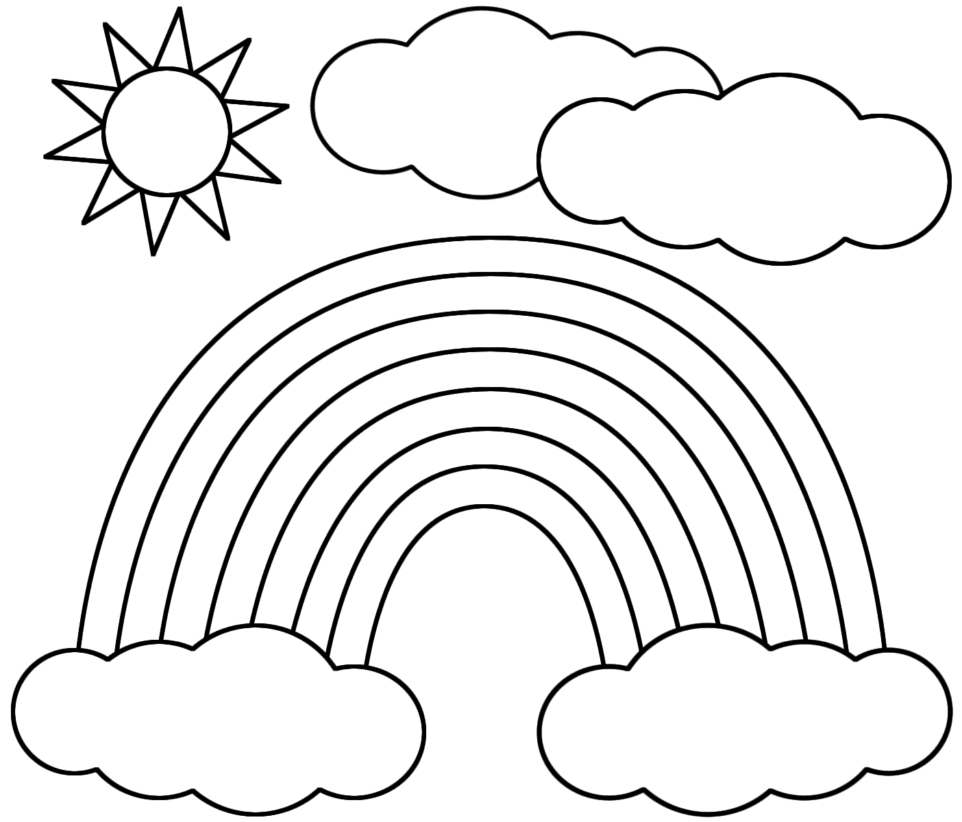 Coloring page: Cloud (Nature) #157526 - Free Printable Coloring Pages