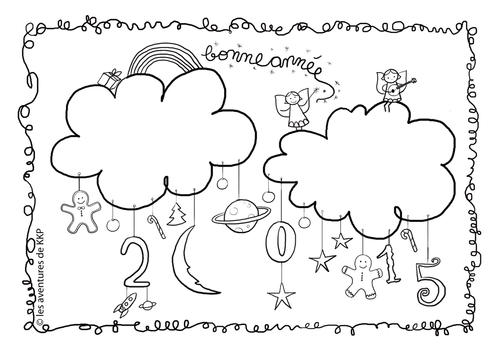 Coloring page: Cloud (Nature) #157549 - Free Printable Coloring Pages