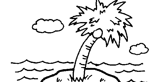 Coloring page: Coconut tree (Nature) #162391 - Free Printable Coloring Pages