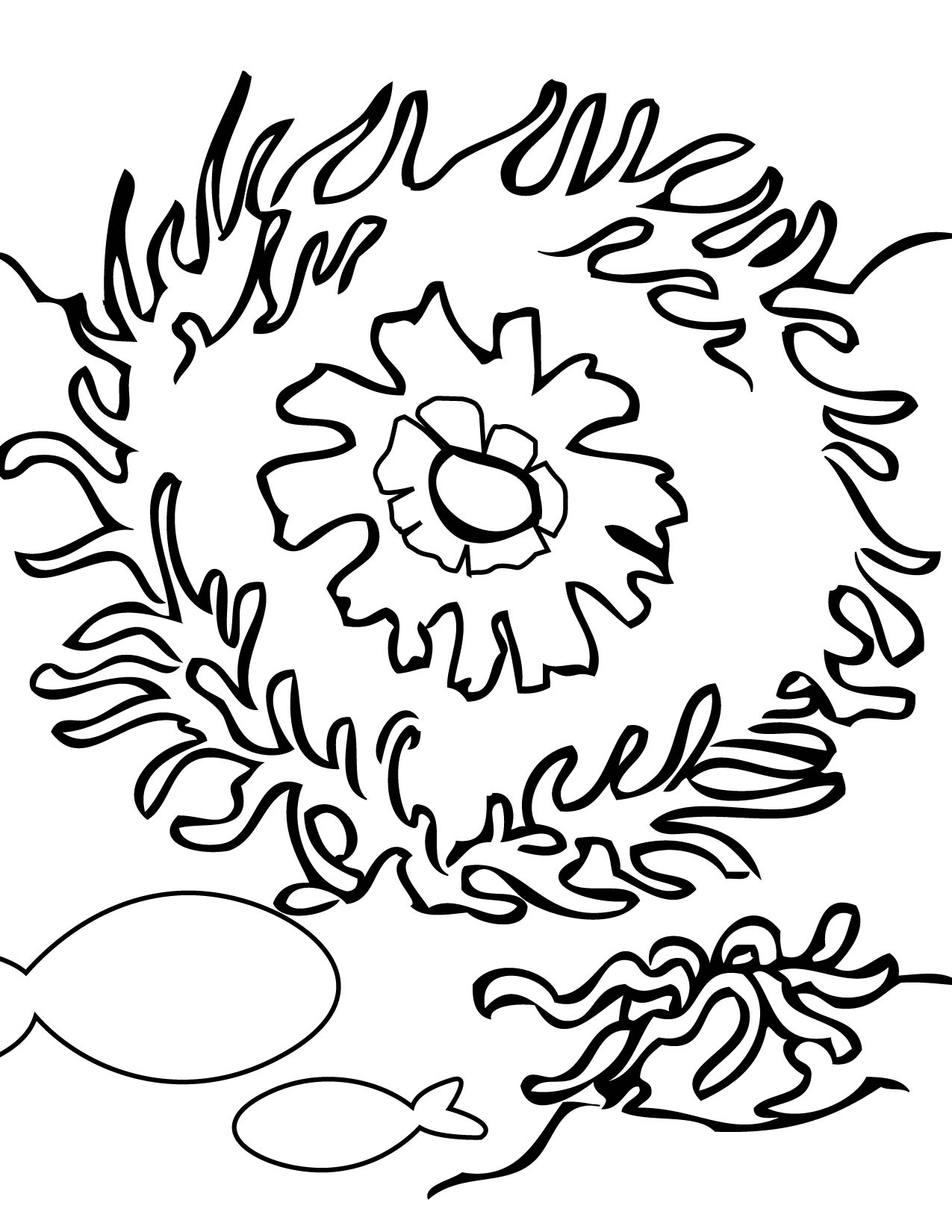 Coloring page: Coral (Nature) #162934 - Free Printable Coloring Pages