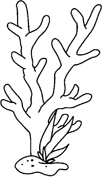 Coloring page: Coral (Nature) #162999 - Free Printable Coloring Pages