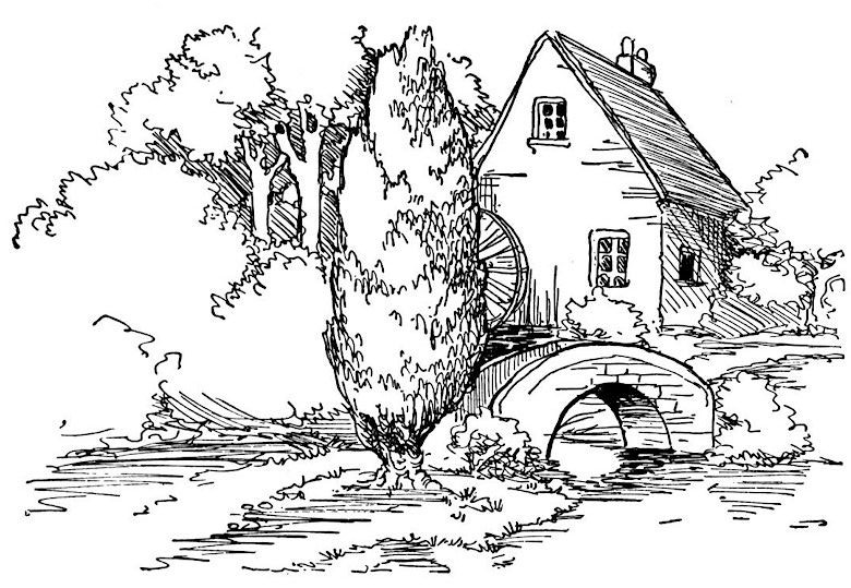 Countryside (Nature) - Printable coloring pages