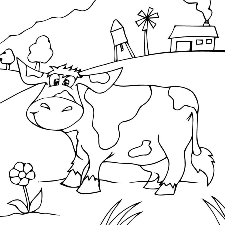 Coloring page: Countryside (Nature) #165465 - Free Printable Coloring Pages