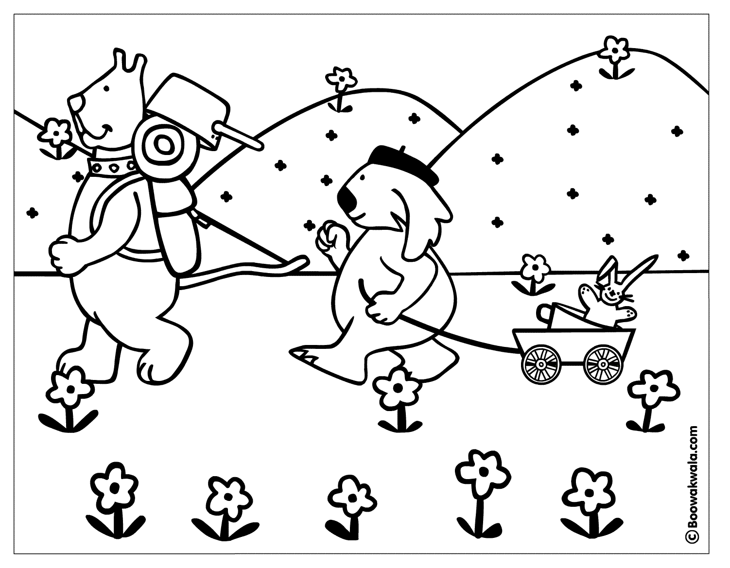 Coloring page: Countryside (Nature) #165471 - Free Printable Coloring Pages