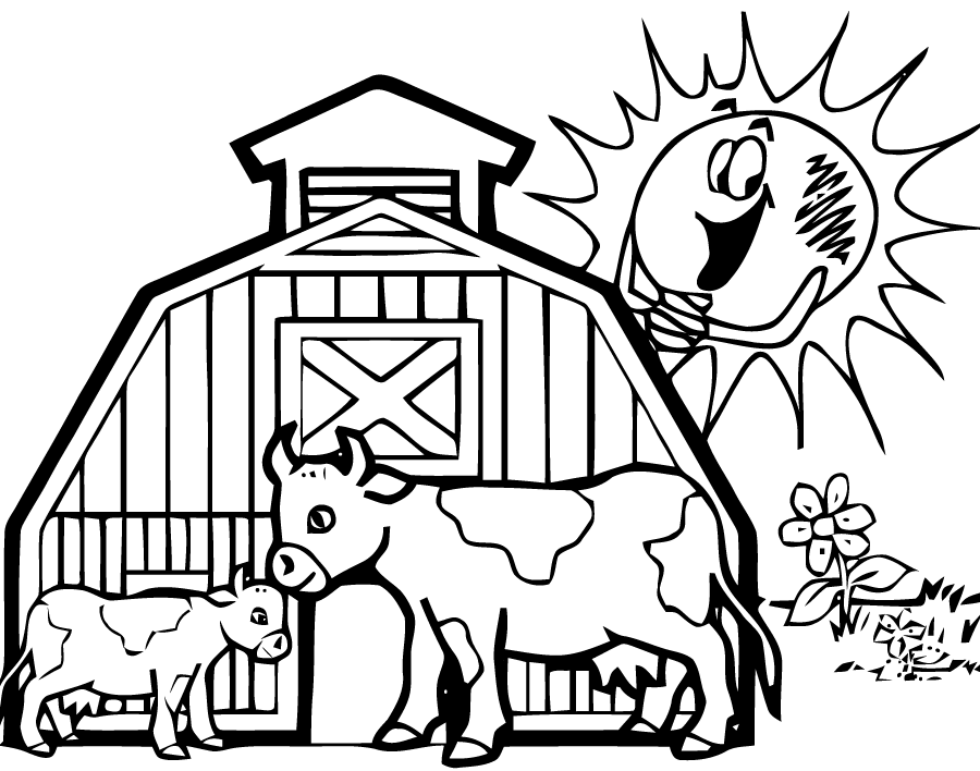 Coloring page: Countryside (Nature) #165480 - Free Printable Coloring Pages