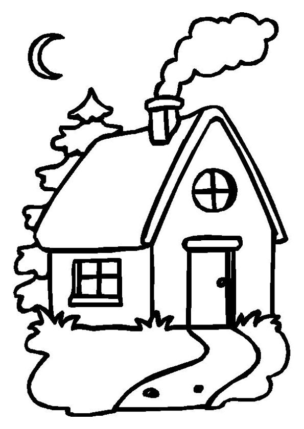 Drawing Countryside #165521 (Nature) – Printable coloring pages
