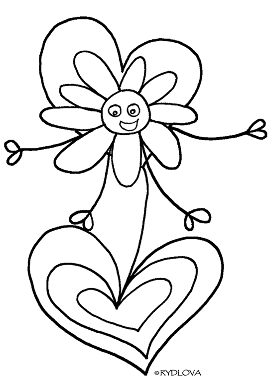 Coloring page: Daisy (Nature) #161475 - Free Printable Coloring Pages