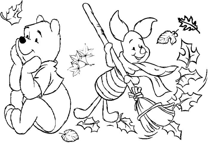 Coloring page: Fall season (Nature) #164040 - Free Printable Coloring Pages