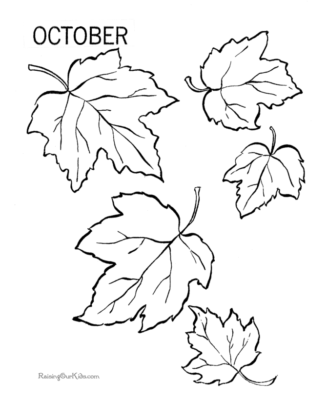 Coloring page: Fall season (Nature) #164046 - Free Printable Coloring Pages