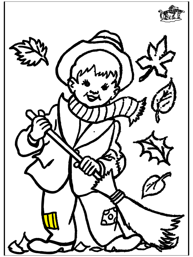 Coloring page: Fall season (Nature) #164049 - Free Printable Coloring Pages