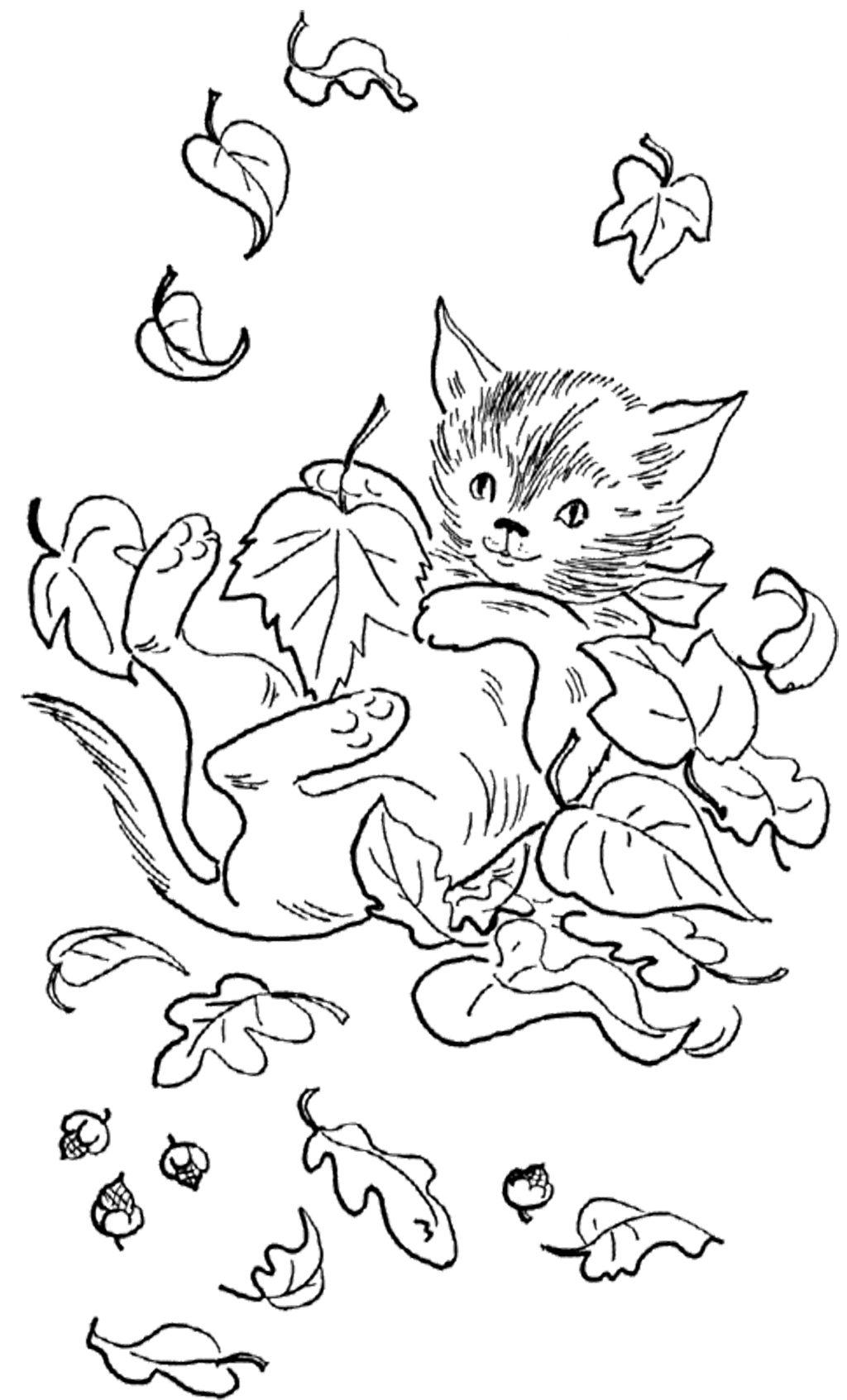 Drawing Fall season #164058 (Nature) – Printable coloring pages
