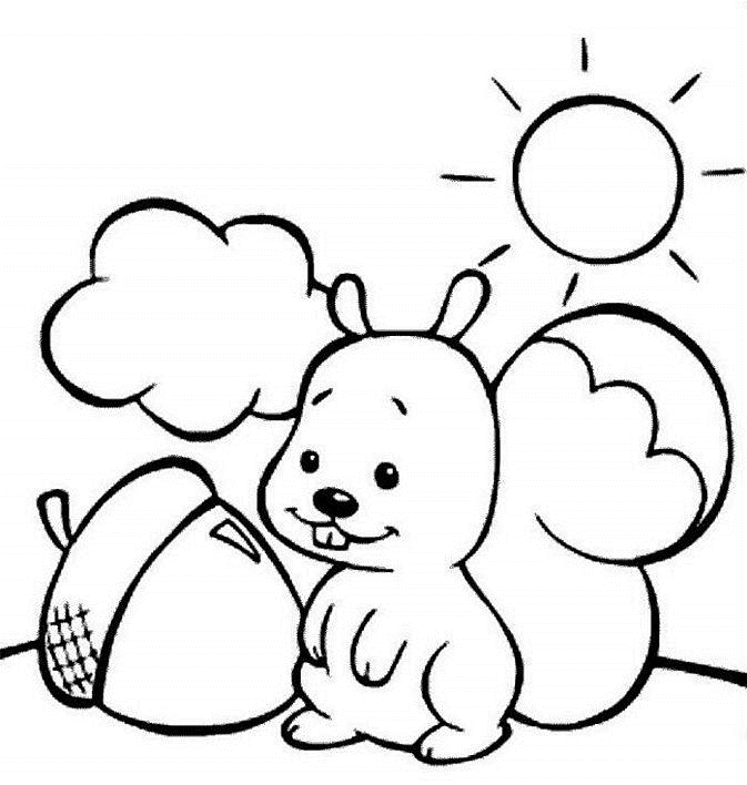 Coloring page: Fall season (Nature) #164062 - Free Printable Coloring Pages