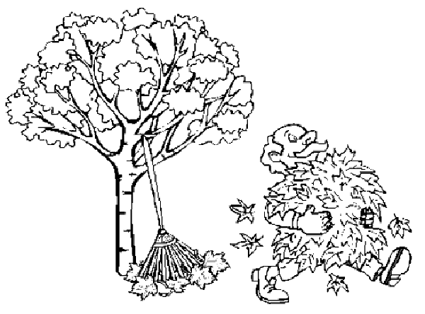 Coloring page: Fall season (Nature) #164078 - Free Printable Coloring Pages