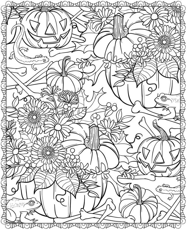 Coloring page: Fall season (Nature) #164130 - Free Printable Coloring Pages