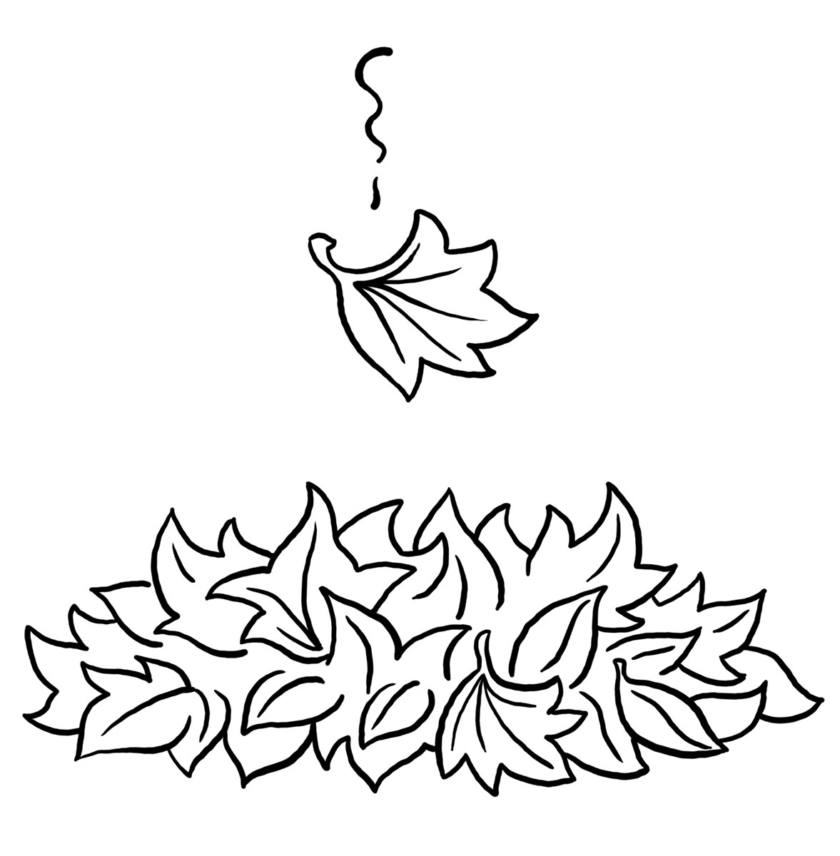 Coloring page: Fall season (Nature) #164149 - Free Printable Coloring Pages