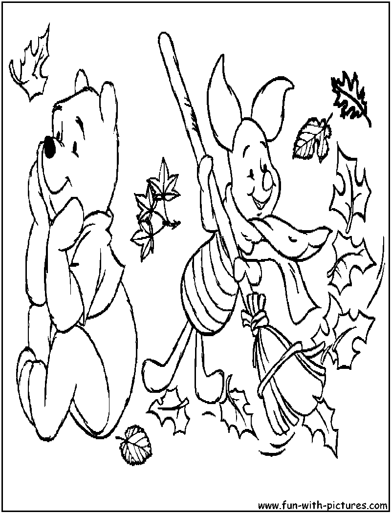 Coloring page: Fall season (Nature) #164175 - Free Printable Coloring Pages